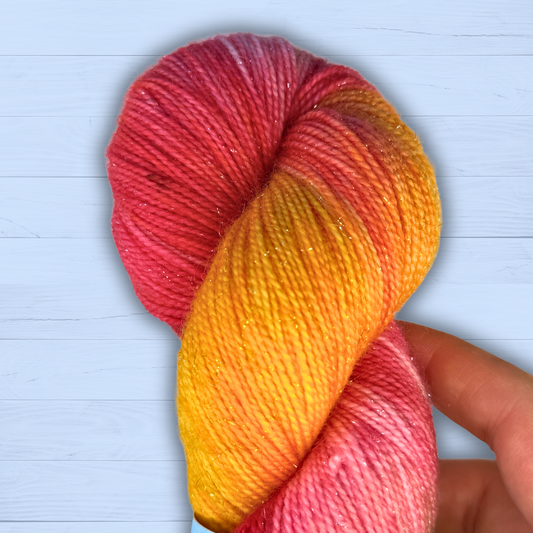 Cosy Nights - Sparkly Merino Nylon 4-ply