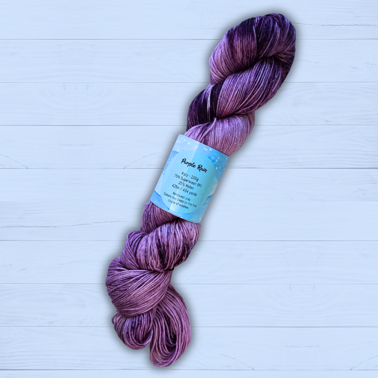 Purple Rain - BFL Nylon 4-ply