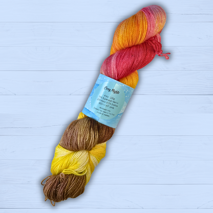 Cosy Nights - Sparkly Merino Nylon 4-ply