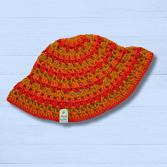 Autumnal Cotton Bucket Hat