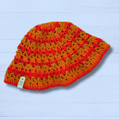 Autumnal Cotton Bucket Hat