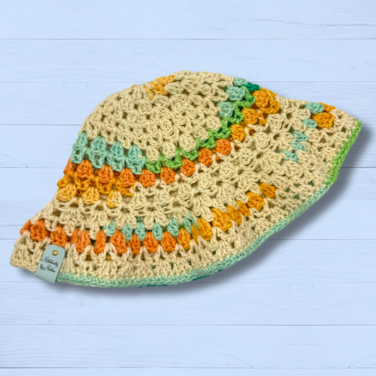 Beachy Vibes Cotton Bucket Hat
