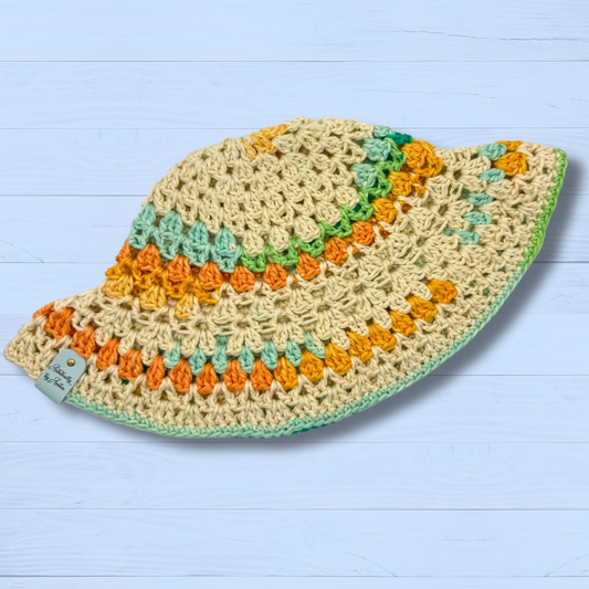 Beachy Vibes Cotton Bucket Hat