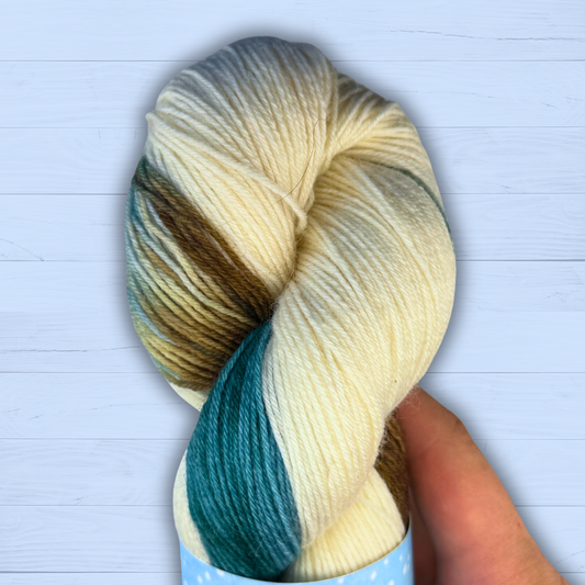 Snow Capped - BFL Nylon 4-ply
