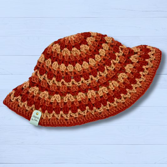 Terracotta Cotton Bucket Hat