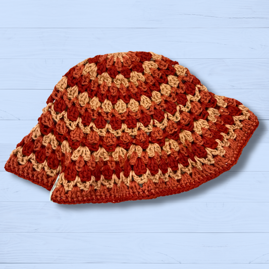 Terracotta Cotton Bucket Hat