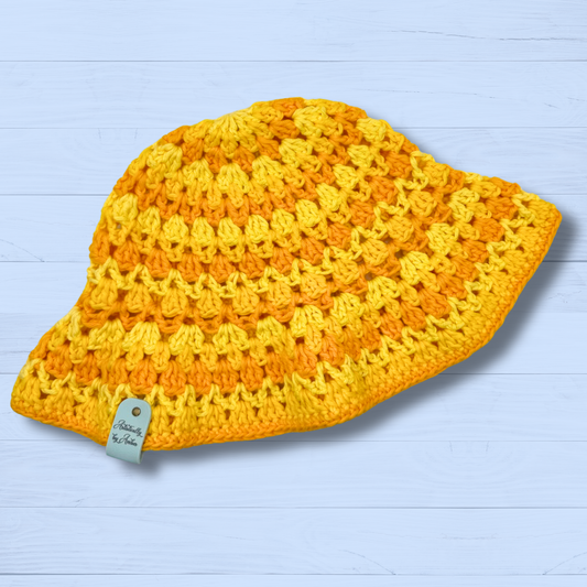 Yellow Cotton Bucket Hat