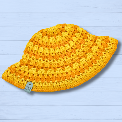 Yellow Cotton Bucket Hat