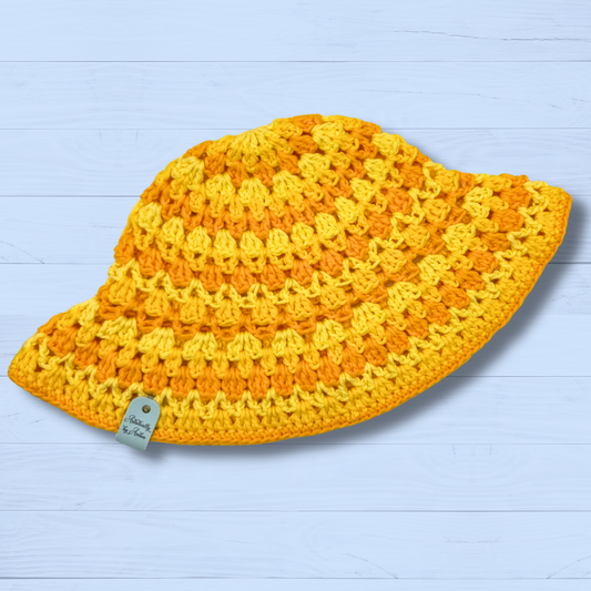 Yellow Cotton Bucket Hat